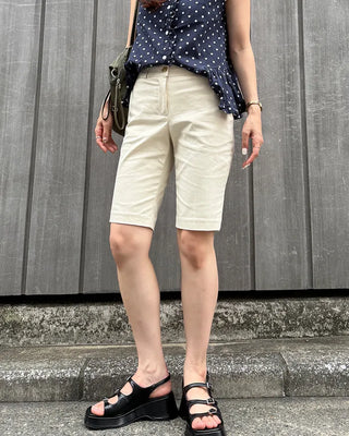 Slim biker pants