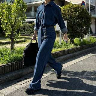 Basic denim color shirt