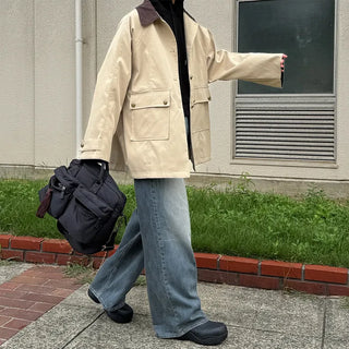 Vintage-like washed denim