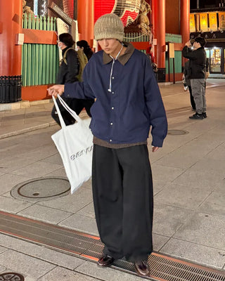 Corduroy Collar Work Jacket