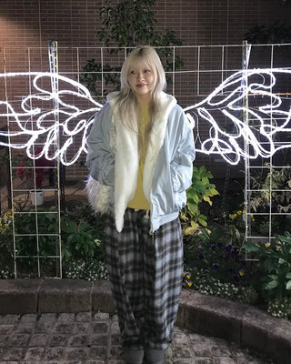 Reversible fur jacket