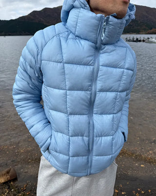 Lightweight duck down parka