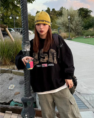 (Unisex) USA Camouflage Sweatshirt