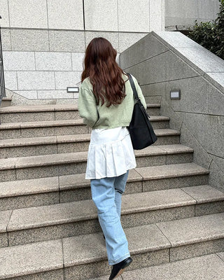 Loose Round Cardigan