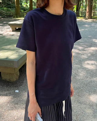 Basic Embroidered Logo T-Shirt