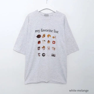 me my favorite list tee
