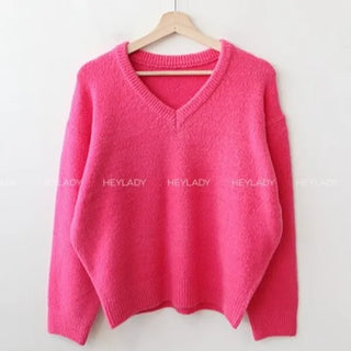 (5 colors) Wool V-knit