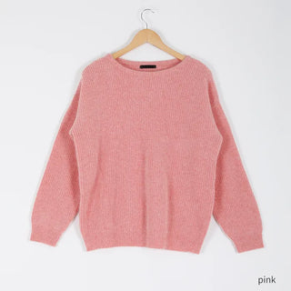 color pop angora knit