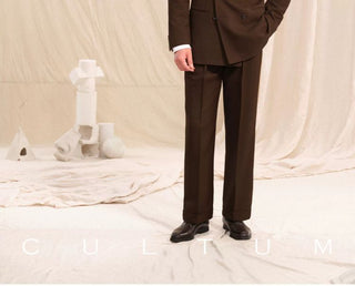 [CULTUM] Wrinkle-Resistant Double Breasted Suit