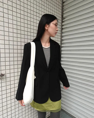 Basic Nylon Shoulder Bag