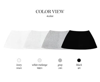 Peanut Butter Training Mini Skirt Pants - 4 Colors