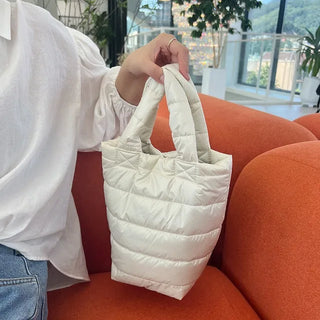 Wahas Nylon Quilted Tote Bag