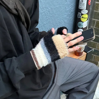 Fluffy Colorful Hand Warmers