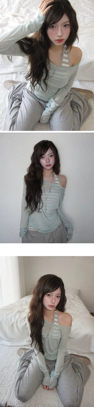 MOMU Catmon Delicate Fit Tencel See-through T-shirt - 5 Colors