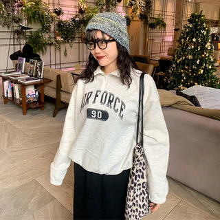 Half-zip sweatshirt