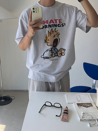 HATE morning 1/2 T-shirt