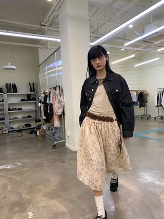 NEVERSEEZ Raw Denim Jacket