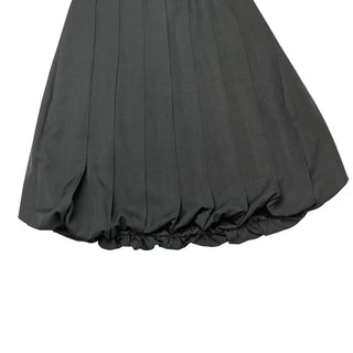 (2 colors) Pleated balloon skirt