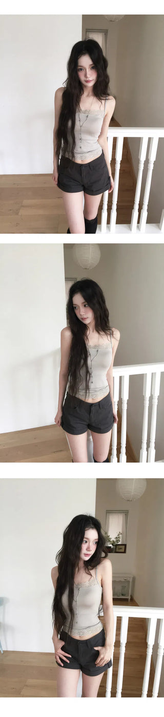 Teuni Lace Top Square Sleeveless - 5 colors