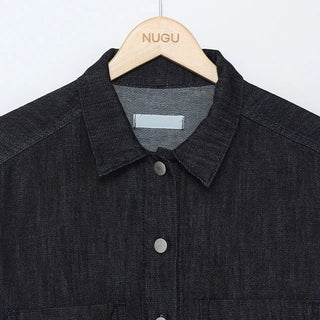 hake black denim shirts