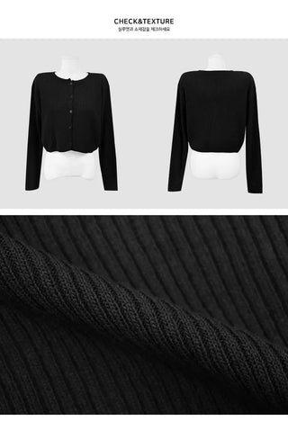 Summer Linen Round Neck Ribbed - 9 Colors