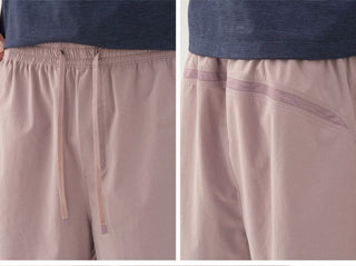 [Monterest] Quick-Dry Mesh Panel Sports Shorts