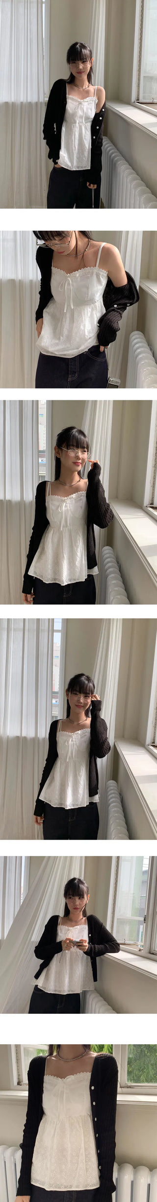 Powder Summer Boucle Daily Ribbed Cardigan - 5 Colors