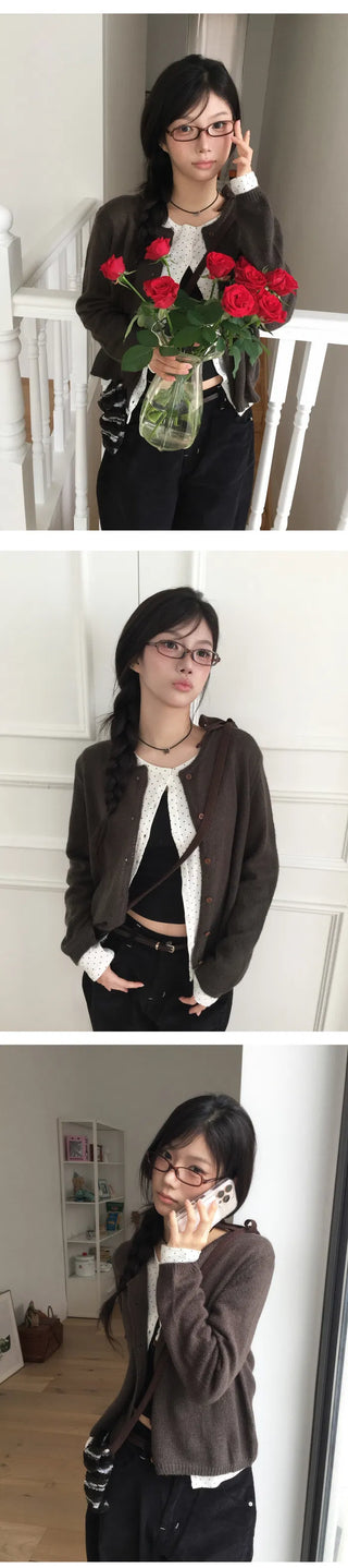 Wool Mygumi Daily Fit Cardigan - 5 colors