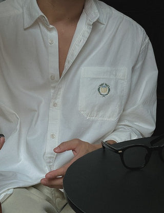 USA Embroidered Cotton Shirt (4 colors)