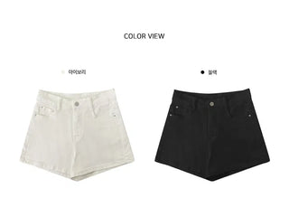 High-waist shorts - 2 colors