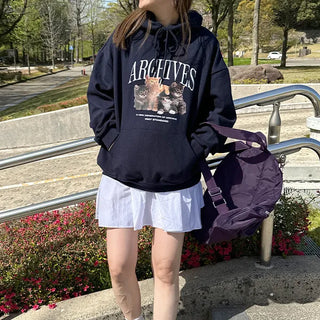 Cat Oversized Hoodie