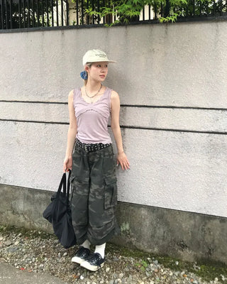 Camouflage Bermuda shorts
