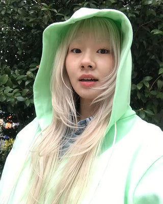 Color Point Zip Hoodie