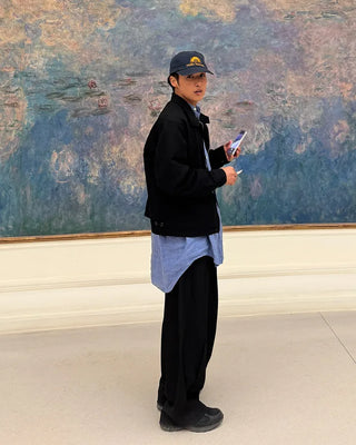 Cotton shirt jacket