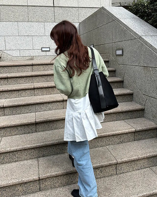 Loose Round Cardigan