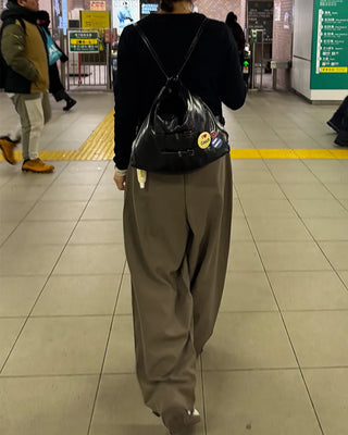 (Unisex) Pintuck Balloon Slacks