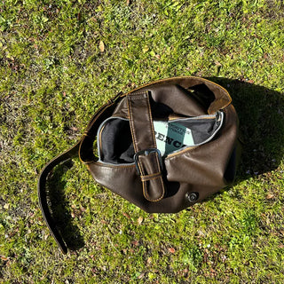 Vintage belt shoulder bag