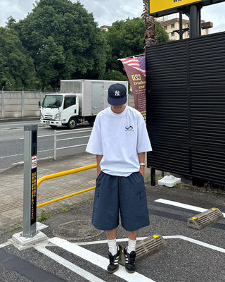 Checked Banding Cargo Pants