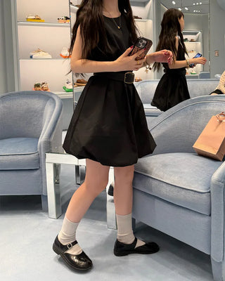 Balloon mini dress