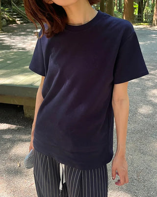 Basic Embroidered Logo T-Shirt