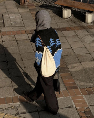 Cowichan wool knit cardigan