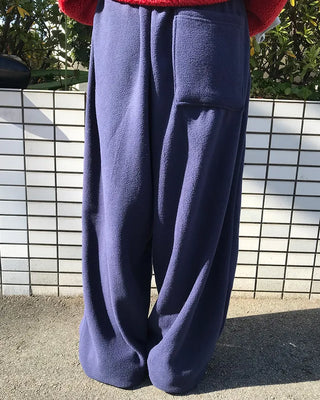 Waist String Fleece Jogger Pants