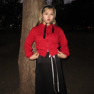 Daily Cropped Hoodie Zip-Up