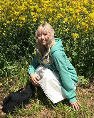 Oversized Basic Zip Hoodie