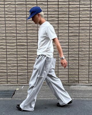 Back pocket sun print sweatpants