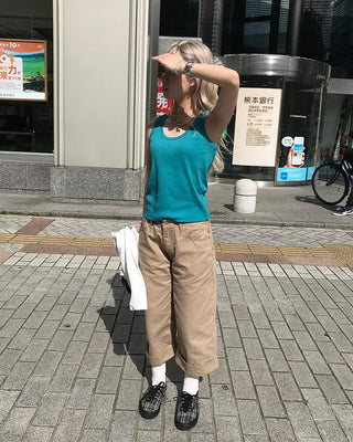 Wide Capri Pants