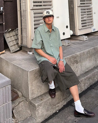 Cargo zip shorts