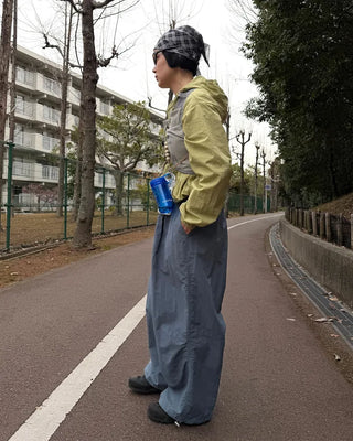 Balloon Fit Nylon Pants