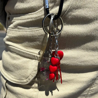 Red Heart Keychain