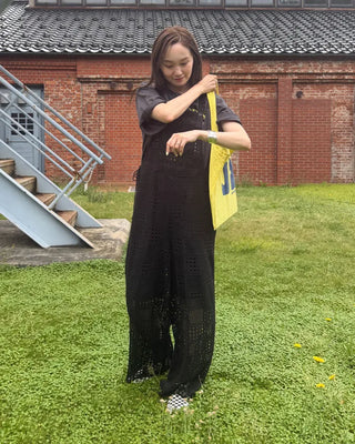 Square perforated overalls